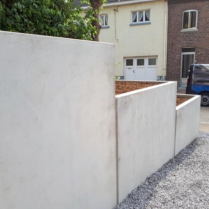  CLF10GS KEERWANDEN, tuinaanleg, betonnen keerwanden, architecten, CBS Beton, infra, Prefab betonnen wanden 6