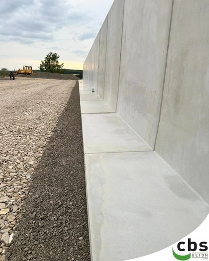 Stützwände, CBS beton GmbH, Mauerscheiben Fahrsilo; Agrarwände
