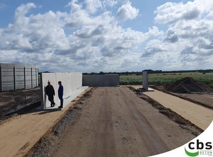AgrarWände, Fahrsilo, Zusammenarbeit, Erfolg, Landwirtschaft, CBS BETON GMBH