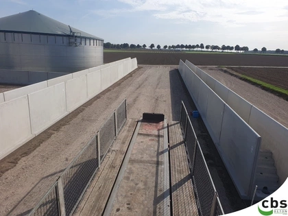 Fahrsilo, Landwirtschaft, Lagerlösungen, Fertigelemente, Qualität, Effizienz, CBS Beton GmbH