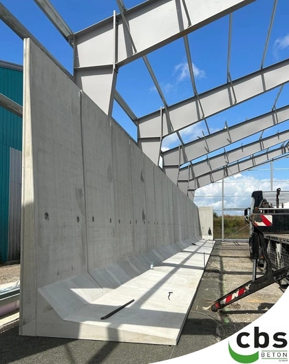 Hallenbau, Getreidelager, Stützwände, Qualität, Innovation, Bauunternehmen, CBS Beton GmbH