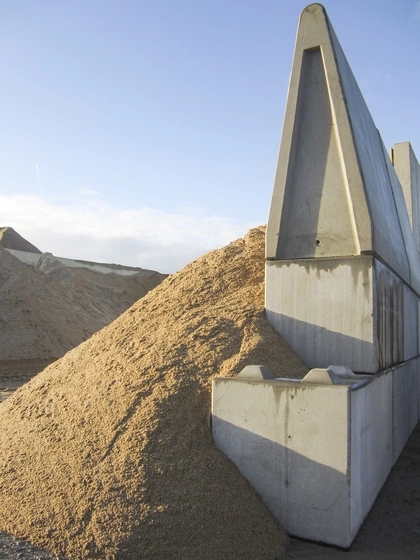 Sleufsiloblokken, Agri wanden, CBS Beton, Landbouw, sleufsilo 2