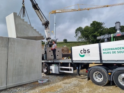Biogas, Cbs Beton, Frankrijk, Landbouw, agri, l-wanden, u-wanden, sleufsilo 3