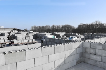 CBS Beton, Moduloblokken, Dufour, stapelbare betonblokken, Wielsbeke, keerwanden