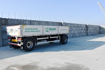 CBS Beton, Moduloblokken, Dufour, stapelbare betonblokken, Wielsbeke, keerwanden