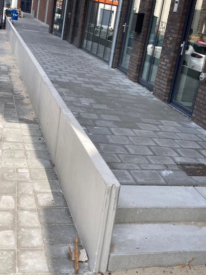 CBS Beton Nederland Emmen Prefab Beton Keerwanden infrastructuur appartementencomplex