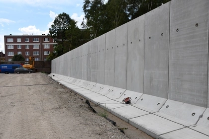 CLXA keermuren, betonnen wanden, L-keermuren, CBS Beton, Wielsbeke 1