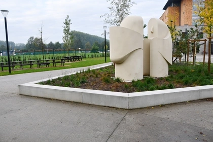 Zitbanken, Betonnen zitbanken, CBS Beton, zitelementen 