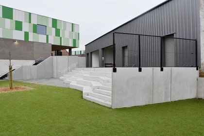 Project keerwanden Heilighart Kassei school in Vilvoorde!