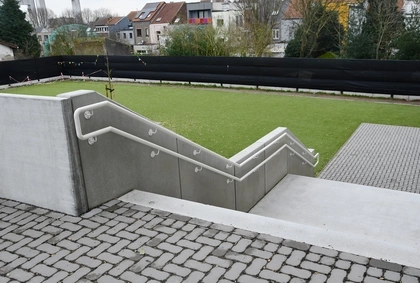 Project keerwanden Heilighart Kassei school in Vilvoorde!