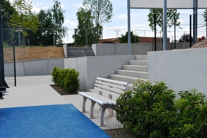 Keerwanden voor Padelpleinen 5