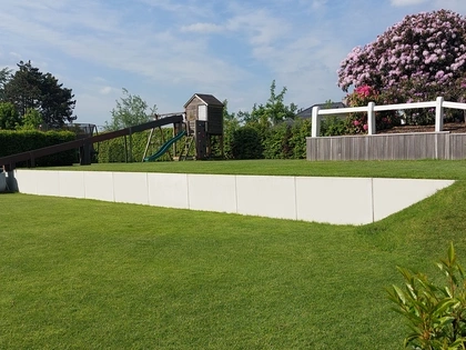 Villa, keerwanden, cbs beton, betonnen wanden