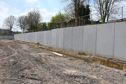 Keerwanden, CLF10GS, Oudenaarde, L-wanden, betonnen wanden, CBS Beton, Wielsbeke 1