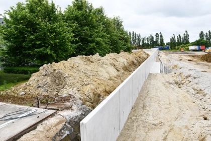 Keerwanden, L-wanden, L-steine, Murs de soutènement, CBS Beton, D'arta
