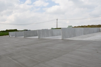 Keerwanden, Sleufsilo, CBS Beton, Murs Agri, murs de couloir, 4