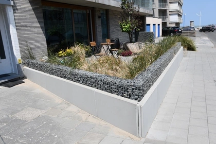 Keerwanden, betonnen wanden, CBS Beton, grondwerken, kust