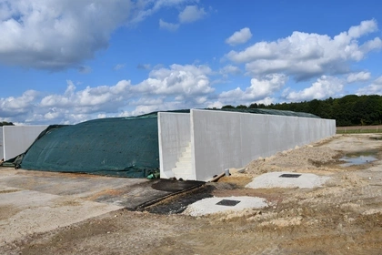 Sleufsilomuren, Silo's, landbouw, CBS Beton, Agri, Agriwanden 2
