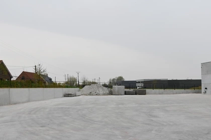 Keerwanden, afbakening, CLF10GS wanden, betonnen wanden, CBS Beton, Wielsbeke 1