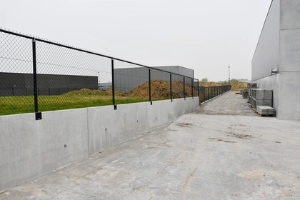 Keerwanden, afbakening, CLF10GS wanden, betonnen wanden, CBS Beton, Wielsbeke 1