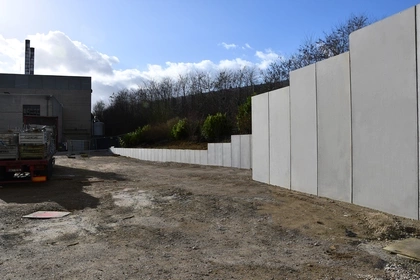 Keerwanden, betonnen keerwanden, CBS Beton, Wielsbeke
