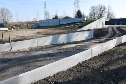 Keerwanden, betonnen wanden, CBS Beton, grondwerken, jeugdlokalen 1