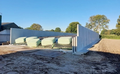 Sleufsilo, Landbouw , CBS Beton, betonnen wanden, Agri, Wielsbeke