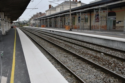 Perronboorden, SNCF, CBS Beton, betonnen wanden, station, murs de soutènement, Quai, 3