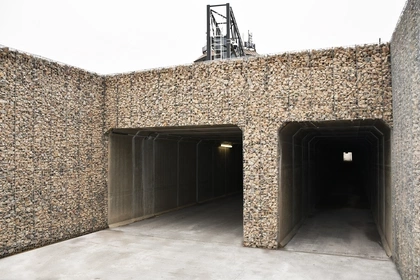 Schanskorven/Stoneboxen, multifunctioneel en esthetisch, CBS beton, Wielsbeke