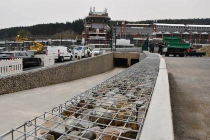 Schanskorven/Stoneboxen, CBS Beton, Wielsbeke, infra, architectuur 6