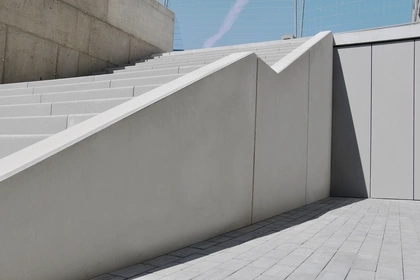 #trappen #schuinewanden #infrastructure #architecture #keerwanden #bouwheren #grondwerk #beton #cbsbeton #wielsbeke #abdij