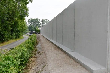 Sleufsilo, Keerwanden, landbouw; silowanden, Agri; CBS beton , Easy safe 00