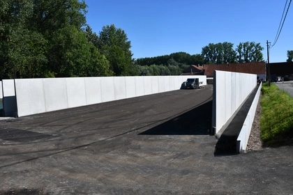 Sleufsilo, Keerwanden, landbouw; silowanden, Agri; CBS beton , Easy safe 00