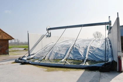 automatische afdeksysteem van Easy Silage