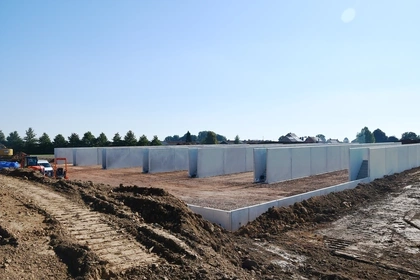 Grootste Sleufsilo in België, Sleufsilomuren, Silo's, landbouw, CBS Beton, Agri, Agriwanden 4
