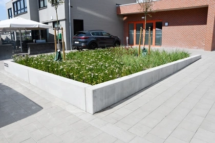 Traptreden, Pelt, CBS Beton, betonnen traptreden, keerwanden 4