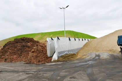 Biogascentrale, keerwanden, murs de soutènement, U-wanden, Sleufsilo, Landbouw, CBS Beton 6