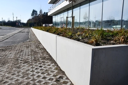 keerwanden, kantoren, Parking, prefab betonwanden, infrastructuur, CBS Beton, Achitectuur 5