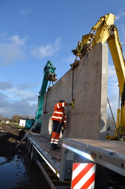 kopmuren, beton, infra, CBS beton, grondwerken 2