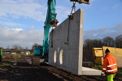 kopmuren, beton, infra, CBS beton, grondwerken 4