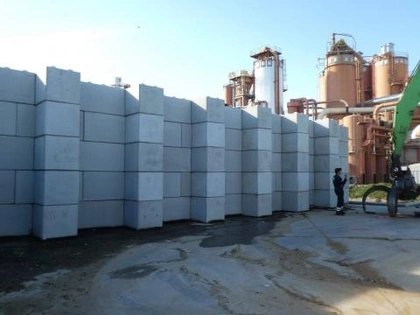 Unilin, Keerwanden, Moduloblokken, beton blokken, prefab betonblokken, recyclage 1