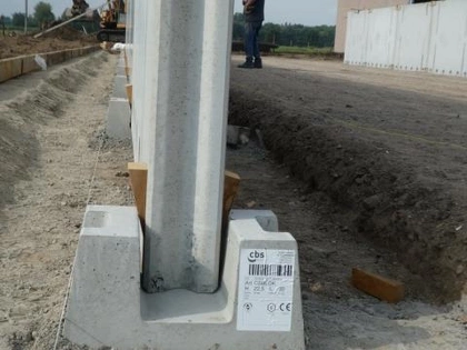 Sleufsilo, wanden landbouw, keerwanden, CBS Beton, Zulte 2