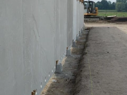 Sleufsilo, wanden landbouw, keerwanden, CBS Beton, Zulte 3