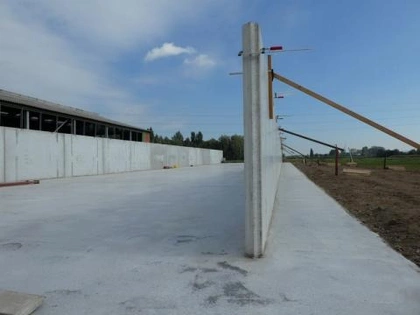 Sleufsilo, wanden landbouw, keerwanden, CBS Beton, Zulte 7