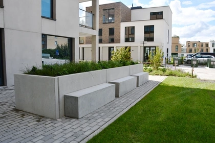 Zitbanken, plantenbakken, Cbs beton, beton 1