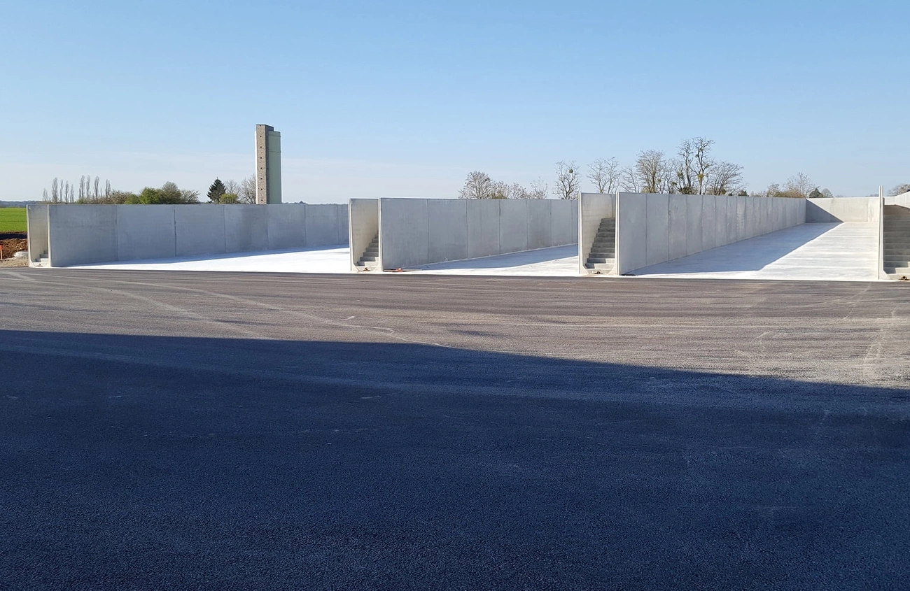400 lm Agri U-Wände, CBS Beton, Landwirschaft