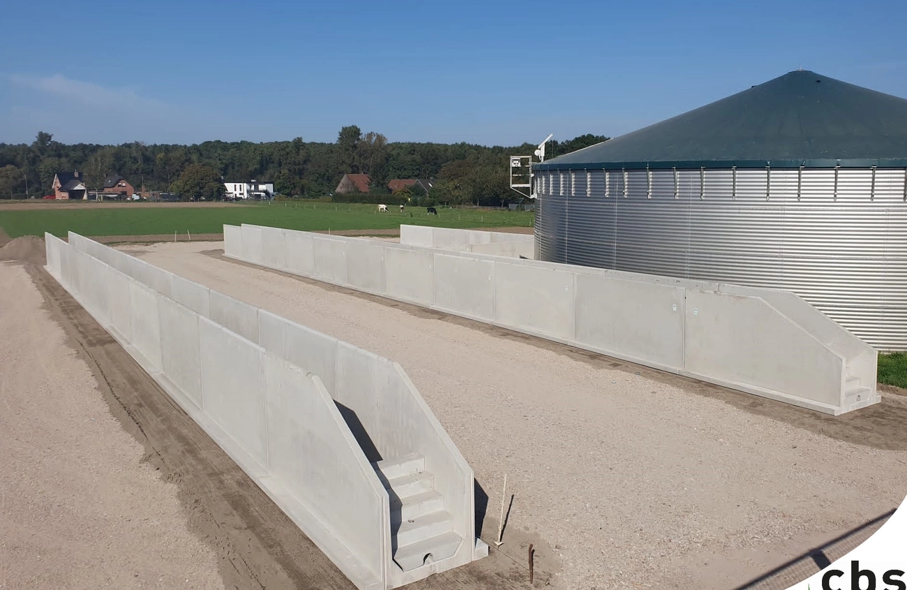 Fahrsilo, Landwirtschaft, Lagerlösungen, Fertigelemente, Qualität, Effizienz, CBS Beton GmbH