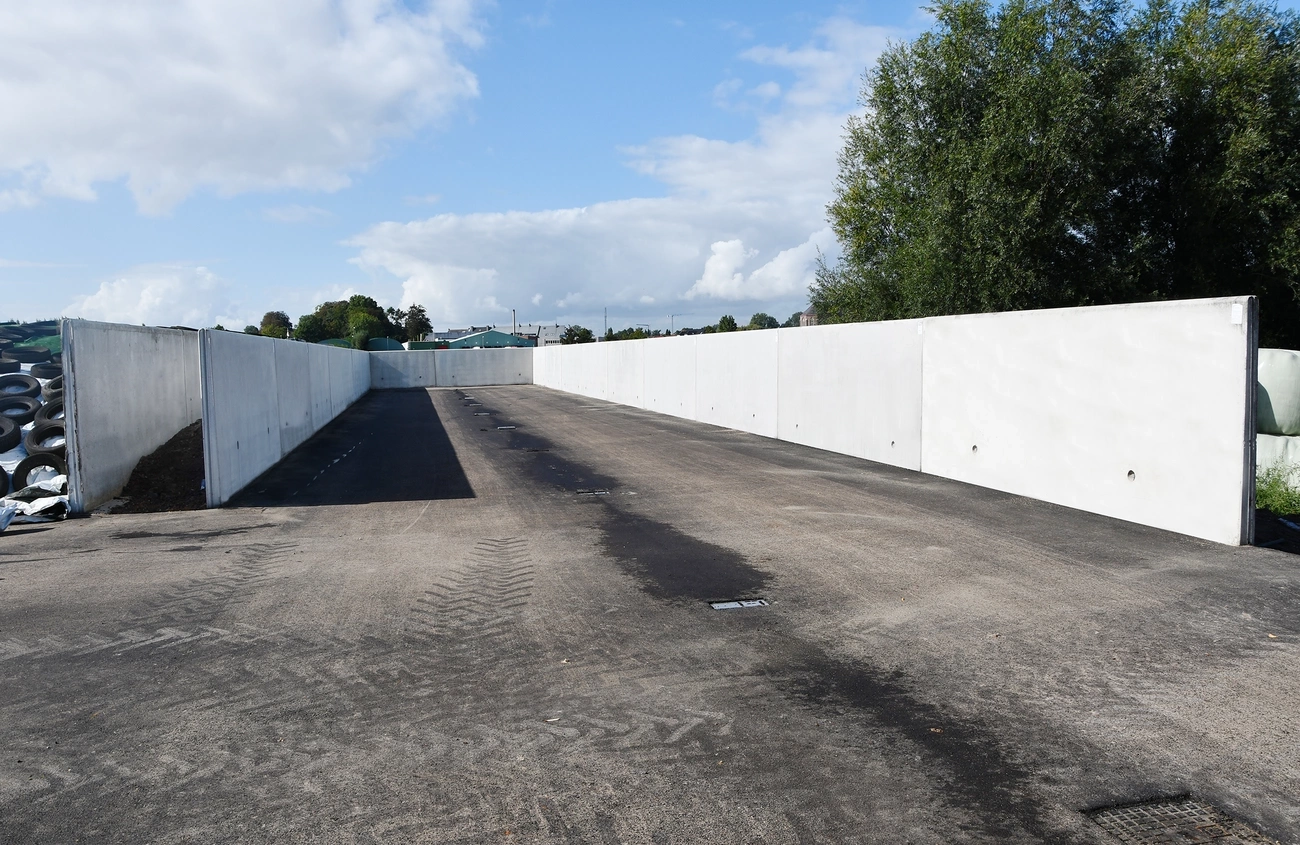 Murs de silo, Keerwanden, sleufsilo, CBS Beton, Wielsbeke, Landbouw Kruisem 1