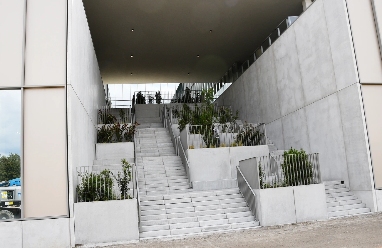 Traptreden, tribune, CBS beton, betonelementen, 