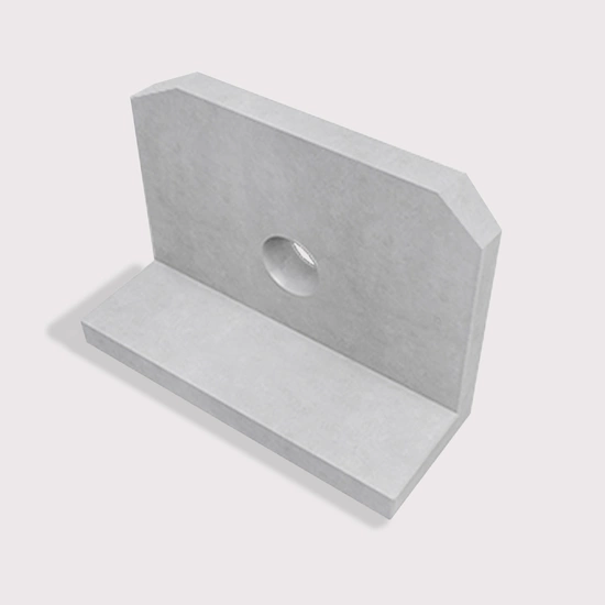 Headwall with slanted corners