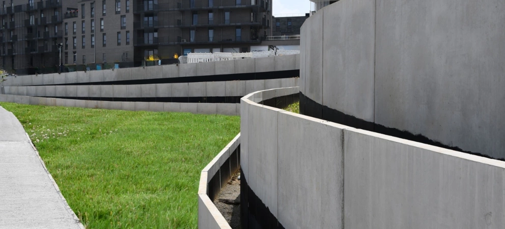 Keerwanden, CBS Beton, Betonnen Wanden, Tubeke